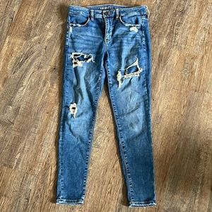 American Eagle High Rise Skinny Jeans